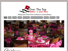 Tablet Screenshot of myoverthetopevent.com